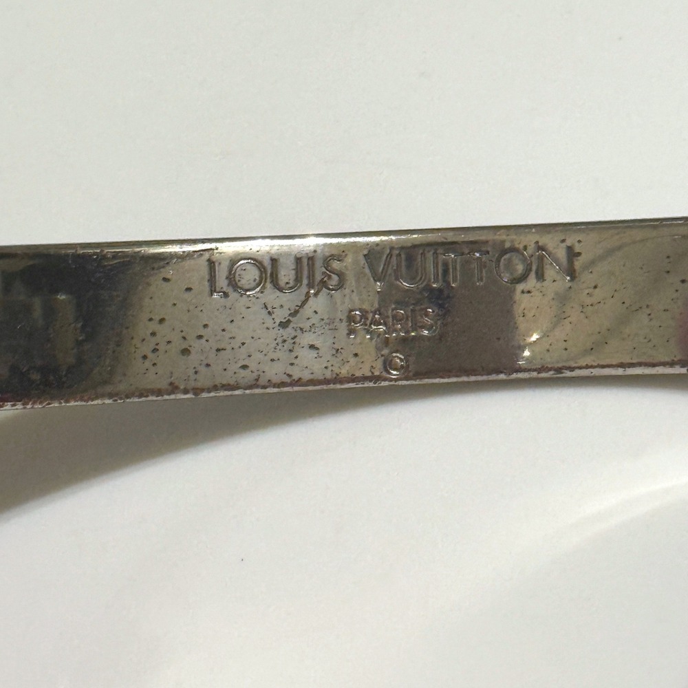 Rare Vintage Louis Vuitton Wood Tortoise Resin & Nautical‎ Rope Cuff Bracelet - Picture 7 of 11